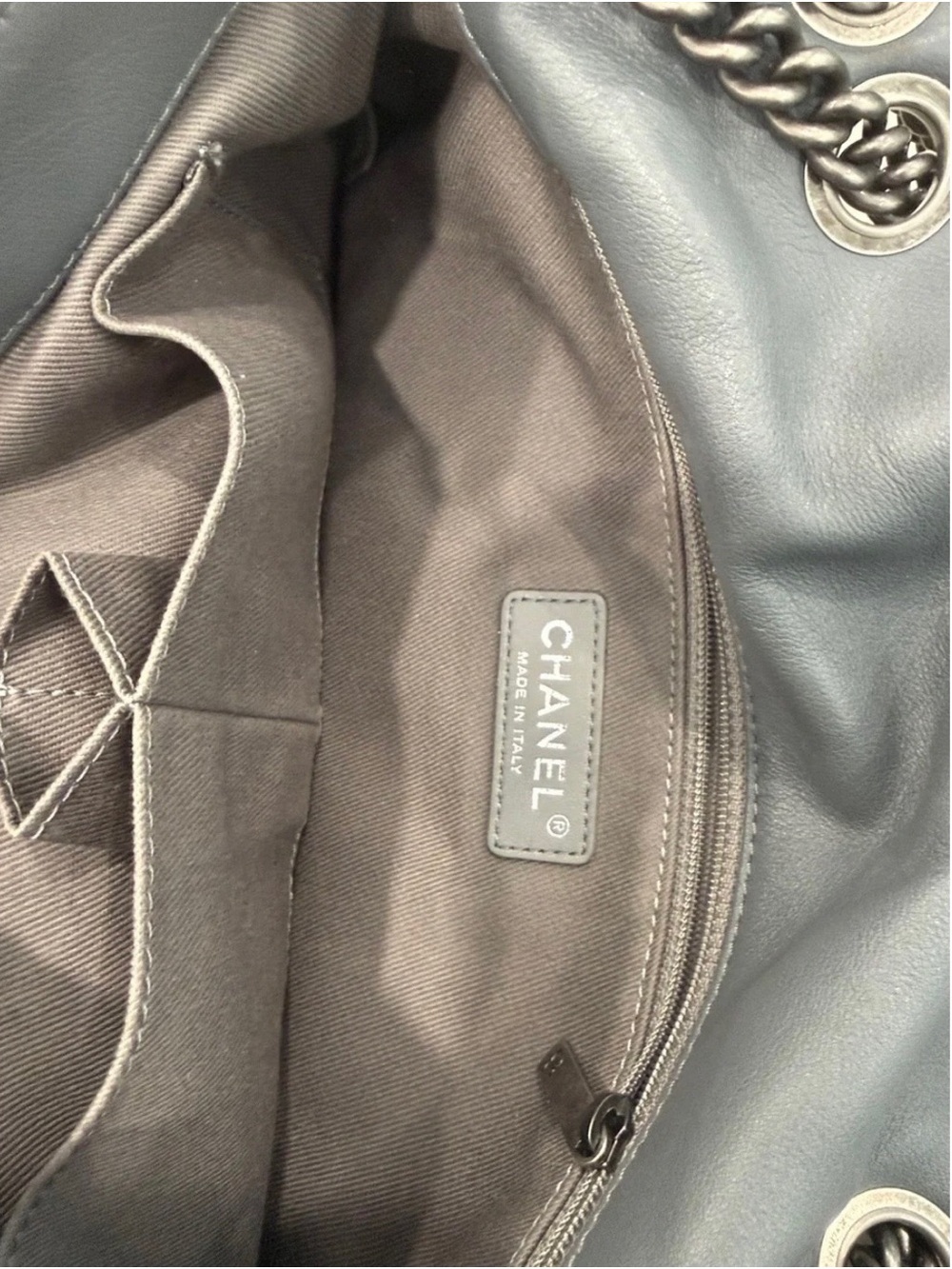 Chanel Tromp L’Oeil Canvas Graffiti Art School Boy Bag - Picture 5 of 8